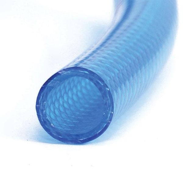 Шланг для води тришаровий, синій, 1/2", 50 м, армований, PVC INTERTOOL GE-4056 GE-4056 фото