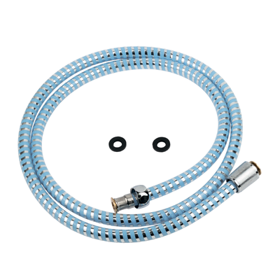 Шланг для душа ½" PVC 2-х шаровий синій 150см TAU XB-1483 (9891671) 9891671 фото