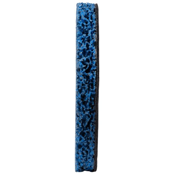 Круг зачистний з нетканого абразиву (корал) Ø125мм на липучці синій середня жорсткість SIGMA (9176211) 9176211 фото