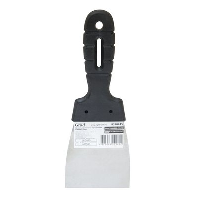 Шпательная лопатка стандарт (нержавеющая) 80мм GRAD (8320245) 8320245 фото