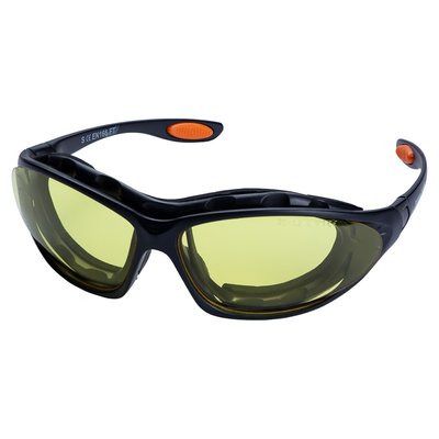 Набір окуляри захисні з обтюратором і змінними дужками Super Zoom anti-scratch, anti-fog (бурштин) SIGMA (9410921) 9410921 фото