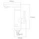 Кран-водонагрівач проточний HZ 3.0кВт 0.4-5бар для кухні гусак прямий на гайці (W) AQUATICA HZ-6B243W (9791123) 9791123 фото 2
