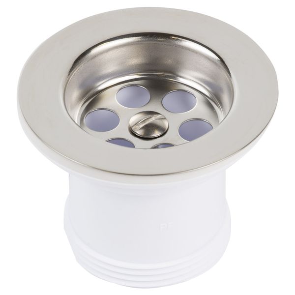 Клапан донний для кухонної мийки з пробкою на ланцюжку 1½" WIRQUIN (9545820) 9545820 фото