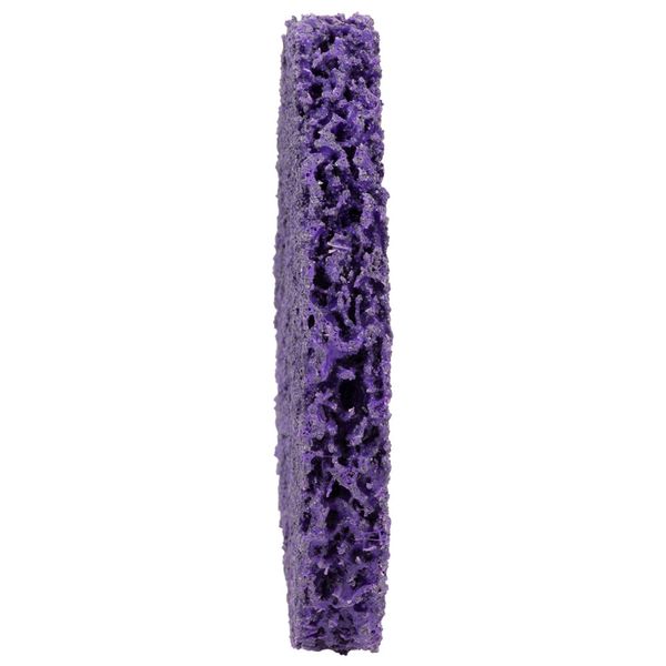 Круг зачистний з нетканого абразиву (корал) Ø100мм без тримача фіолетовий жорсткий SIGMA (9175661) 9175661 фото