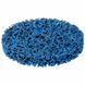 Круг зачистний з нетканого абразиву (корал) Ø100мм без тримача синій середня жорсткість SIGMA (9175741) 9175741 фото 4