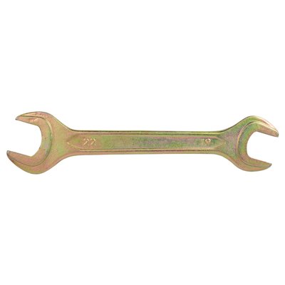 Ключ ріжковий 19×22мм жовтий цинк SIGMA (6025221) 6025221 фото