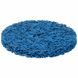 Круг зачистний з нетканого абразиву (корал) Ø125мм без тримача синій середня жорсткість SIGMA (9175761) 9175761 фото 2