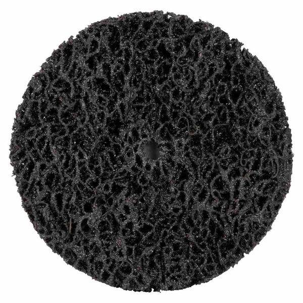 Круг зачистний з нетканого абразиву (корал) Ø100мм без тримача чорний м'який SIGMA (9175821) 9175821 фото