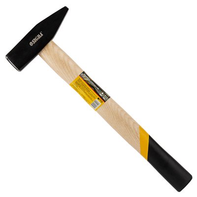 Молоток 1000г слесарный деревянная ручка (дуб) SIGMA (4316401) 4316401 фото