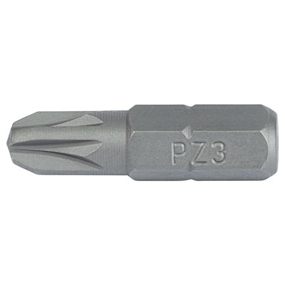 Набор бит PZ3×25мм 1/4" 25шт S2 (пласт кейс) ULTRA (4010602) 4010602 фото