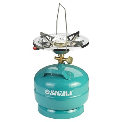 Комплект газовий кемпінг з п’єзопідпалом Comfort 5л SIGMA (2903111) 2903111 фото