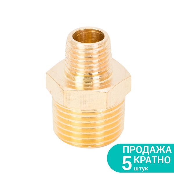 З'єднання MT 1/4" × 1/2" (латунь) SIGMA (7025341) 7025341 фото