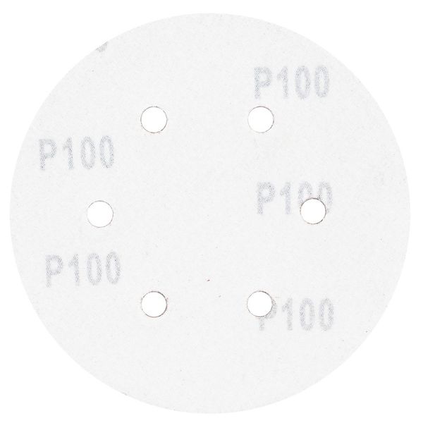 Шліфувальний круг 6 отворів Ø150мм P100 (10шт) SIGMA (9122261) 9122261 фото