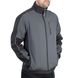 Куртка SOFTSHELL темно сіро-чорна, тришарова, тканина - стрейч 300 GSM 100D, з водо- і вітрозахистом, розмір S INTERTOOL SP-3131 SP-3131 фото 5