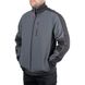 Куртка SOFTSHELL темно сіро-чорна, тришарова, тканина - стрейч 300 GSM 100D, з водо- і вітрозахистом, розмір S INTERTOOL SP-3131 SP-3131 фото 2