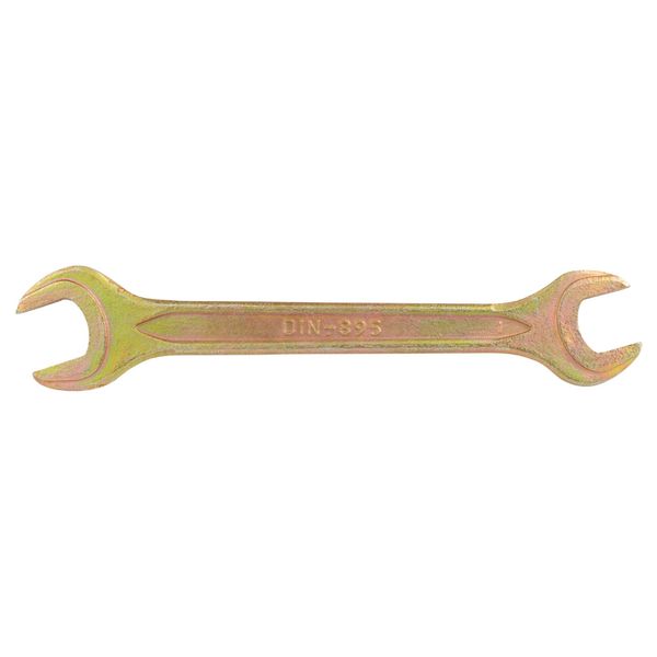 Ключ ріжковий 12×13мм жовтий цинк SIGMA (6025131) 6025131 фото