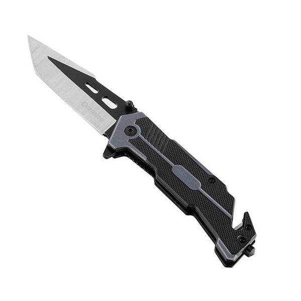 Нож складной 9,3 с лезвийвием для разрезания ремней INTERTOOL HT-0598 HT-0598 фото