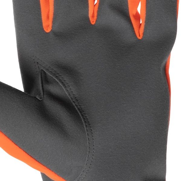 Перчатка кожаная комбинированная из эко- кожи и флуоресцентной оранжевой ткани 10" INTERTOOL SP-0173 SP-0173 фото