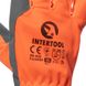Перчатка кожаная комбинированная из эко- кожи и флуоресцентной оранжевой ткани 10" INTERTOOL SP-0173 SP-0173 фото 2